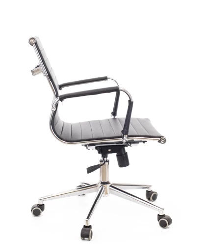 Кресло Leo T (экокожа черная)